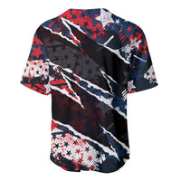No Kings In America Since 1776 Baseball Jersey Grunge Style - Wonder Print Shop
