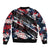 No Kings In America Since 1776 Bomber Jacket Grunge Style - Wonder Print Shop