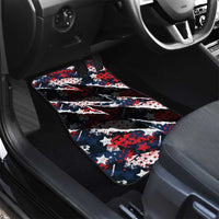 No Kings In America Since 1776 Car Mats Grunge Style - Wonder Print Shop