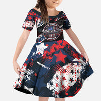 No Kings In America Since 1776 Family Matching Tank Maxi Dress and Hawaiian Shirt Grunge Style - Wonder Print Shop