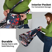 No Kings In America Since 1776 Grocery Bag Grunge Style - Wonder Print Shop