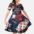 No Kings In America Since 1776 Kid Short Sleeve Dress Grunge Style - Wonder Print Shop