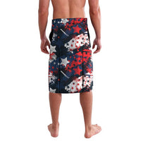 No Kings In America Since 1776 Lavalava Grunge Style - Wonder Print Shop