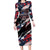 No Kings In America Since 1776 Long Sleeve Bodycon Dress Grunge Style - Wonder Print Shop