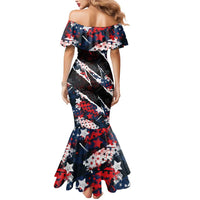 No Kings In America Since 1776 Mermaid Dress Grunge Style - Wonder Print Shop