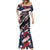 No Kings In America Since 1776 Mermaid Dress Grunge Style - Wonder Print Shop