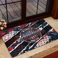 No Kings In America Since 1776 Rubber Doormat Grunge Style - Wonder Print Shop