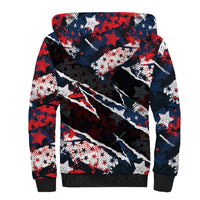 No Kings In America Since 1776 Sherpa Hoodie Grunge Style - Wonder Print Shop