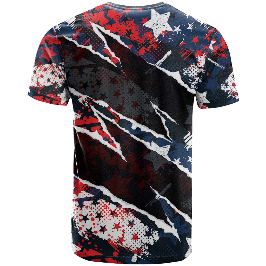 No Kings In America Since 1776 T Shirt Grunge Style - Wonder Print Shop