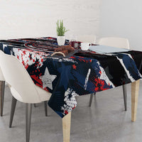 No Kings In America Since 1776 Tablecloth Grunge Style - Wonder Print Shop