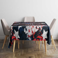 No Kings In America Since 1776 Tablecloth Grunge Style - Wonder Print Shop