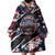 No Kings In America Since 1776 Wearable Blanket Hoodie Grunge Style - Wonder Print Shop