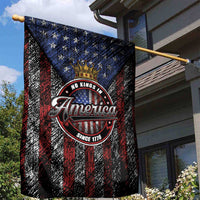 No Kings In America Since 1777 Garden Flag Retro Vibe - Wonder Print Shop