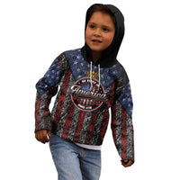 No Kings In America Since 1777 Kid Hoodie Retro Vibe - Wonder Print Shop