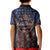 No Kings In America Since 1777 Kid Polo Shirt Retro Vibe - Wonder Print Shop