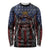 No Kings In America Since 1777 Long Sleeve Shirt Retro Vibe - Wonder Print Shop