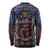 No Kings In America Since 1777 Long Sleeve Shirt Retro Vibe - Wonder Print Shop