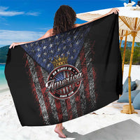 No Kings In America Since 1777 Sarong Retro Vibe - Wonder Print Shop