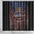 No Kings In America Since 1777 Shower Curtain Retro Vibe - Wonder Print Shop
