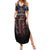 No Kings In America Since 1777 Summer Maxi Dress Retro Vibe - Wonder Print Shop