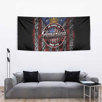 No Kings In America Since 1777 Tapestry Retro Vibe - Wonder Print Shop