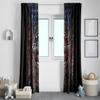 No Kings In America Since 1777 Window Curtain Retro Vibe - Wonder Print Shop