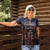 No Kings In America Since 1777 Women Polo Shirt Retro Vibe - Wonder Print Shop