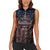 No Kings In America Since 1777 Women Sleeveless Polo Shirt Retro Vibe - Wonder Print Shop