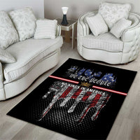 We The People Area Rug No Kings In America Since 1776 - Wonder Print Shop