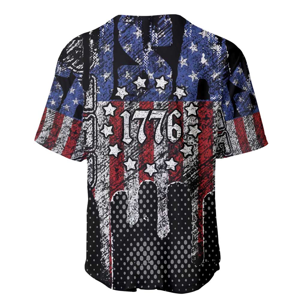 We The People Baseball Jersey No Kings In America Since 1776 - Wonder Print Shop