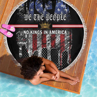 We The People Beach Blanket No Kings In America Since 1776 - Wonder Print Shop