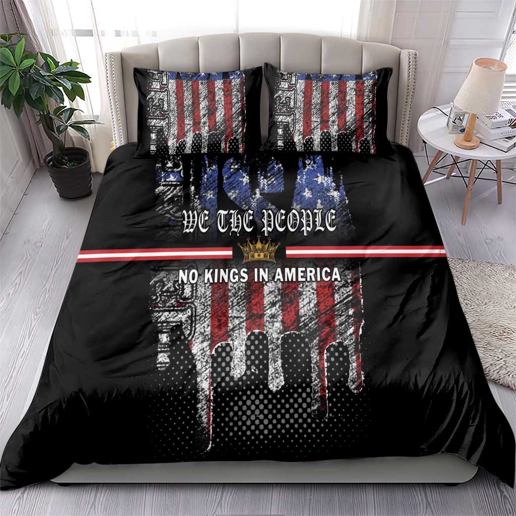 We The People Bedding Set No Kings In America Since 1776 - Wonder Print Shop