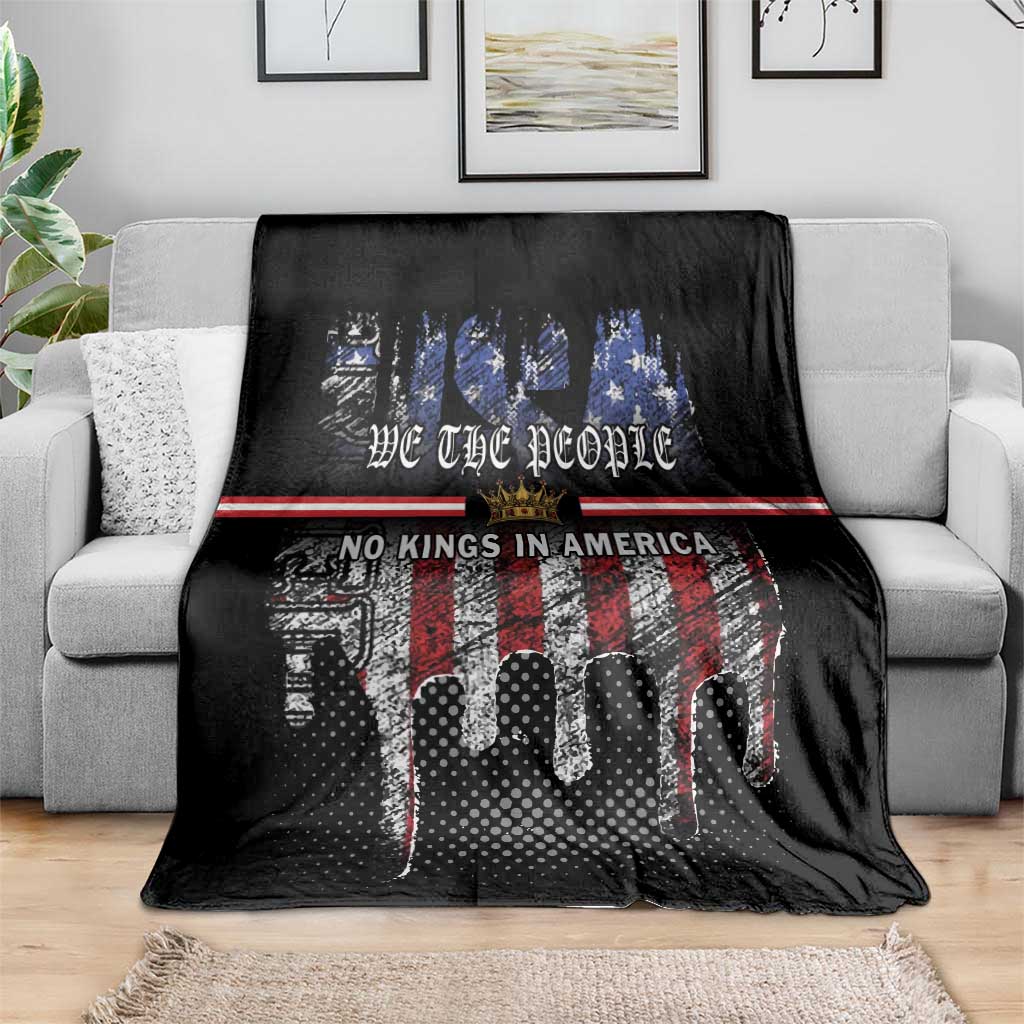 We The People Blanket No Kings In America Since 1776 - Wonder Print Shop