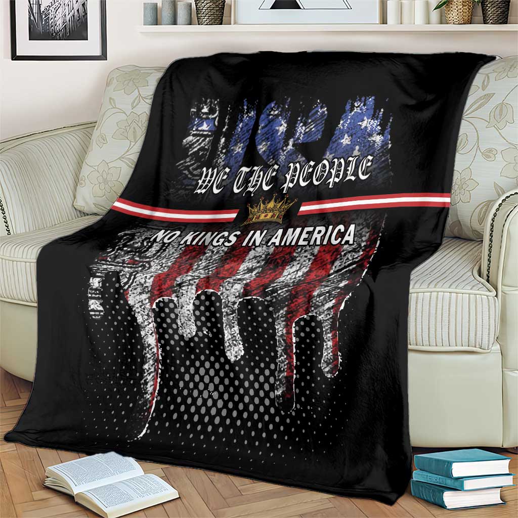 We The People Blanket No Kings In America Since 1776 - Wonder Print Shop