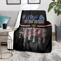 We The People Blanket No Kings In America Since 1776 - Wonder Print Shop