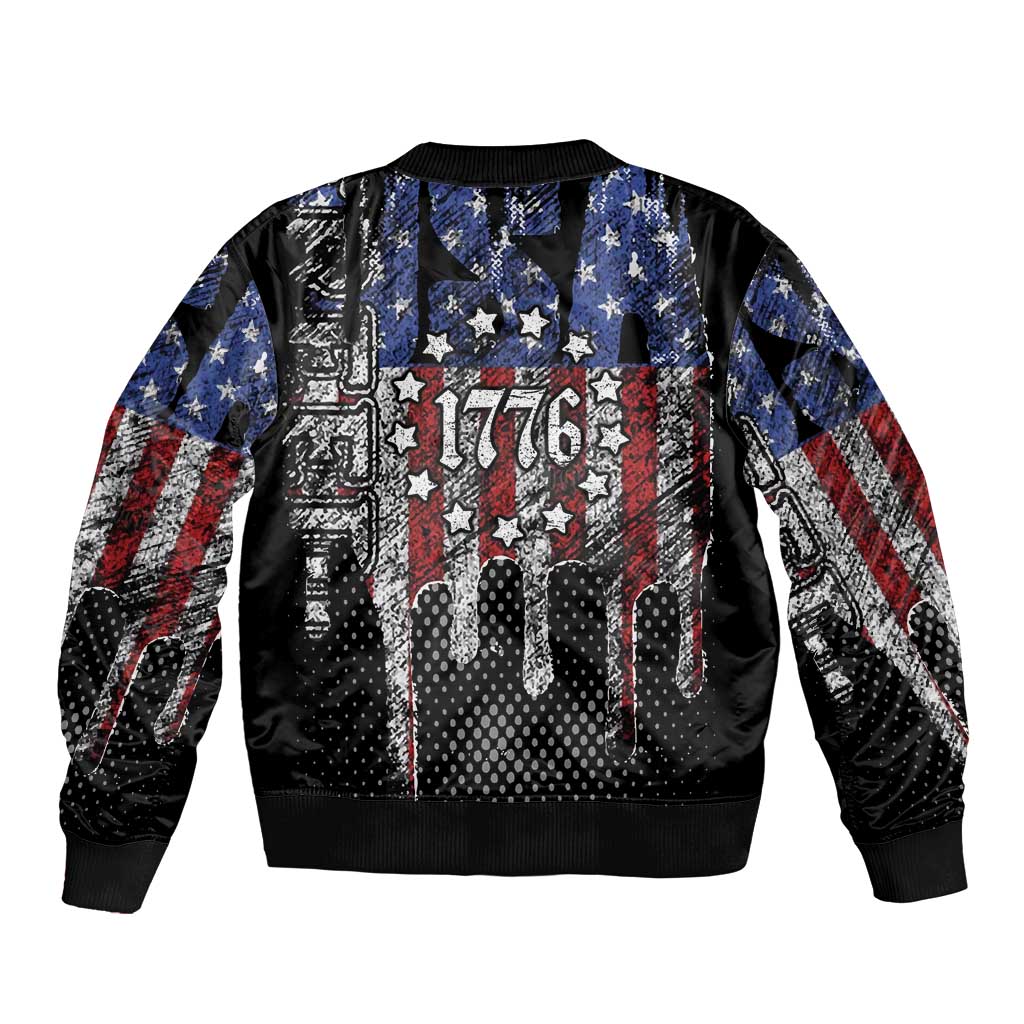 We The People Bomber Jacket No Kings In America Since 1776 - Wonder Print Shop