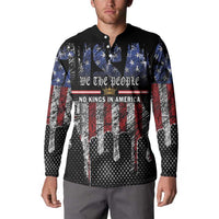We The People Button Sweatshirt No Kings In America Since 1776 - Wonder Print Shop