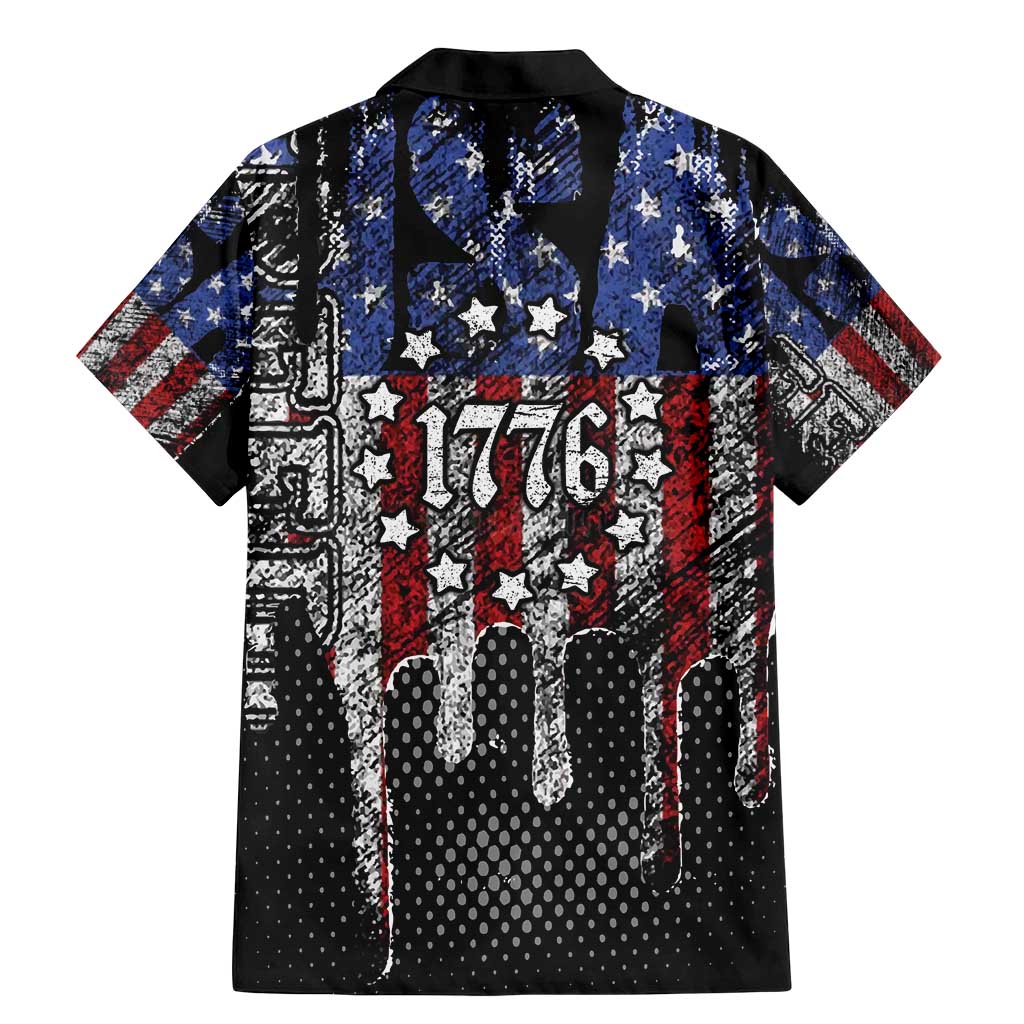 We The People Family Matching Mermaid Dress and Hawaiian Shirt No Kings In America Since 1776 - Wonder Print Shop