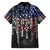 We The People Family Matching Summer Maxi Dress and Hawaiian Shirt No Kings In America Since 1776 - Wonder Print Shop