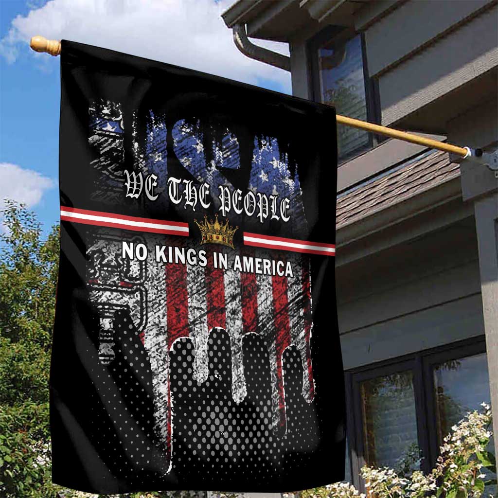 We The People Garden Flag No Kings In America Since 1776 - Wonder Print Shop