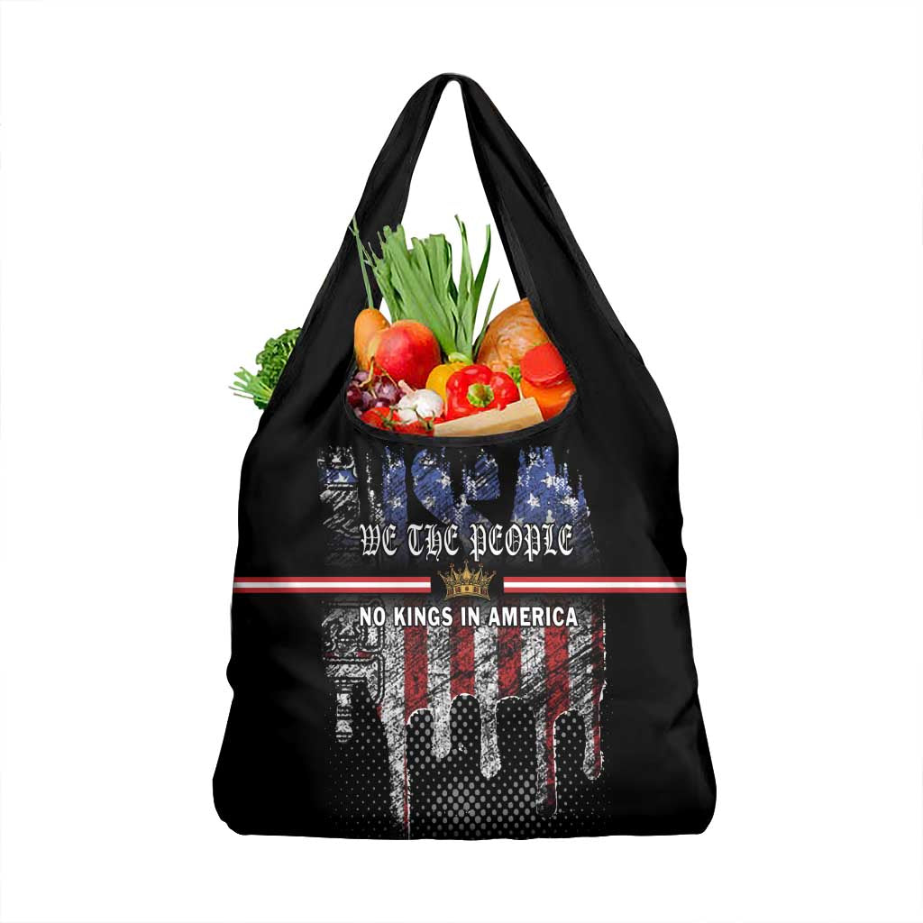We The People Grocery Bag No Kings In America Since 1776 - Wonder Print Shop