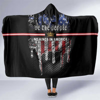 We The People Hooded Blanket No Kings In America Since 1776 - Wonder Print Shop