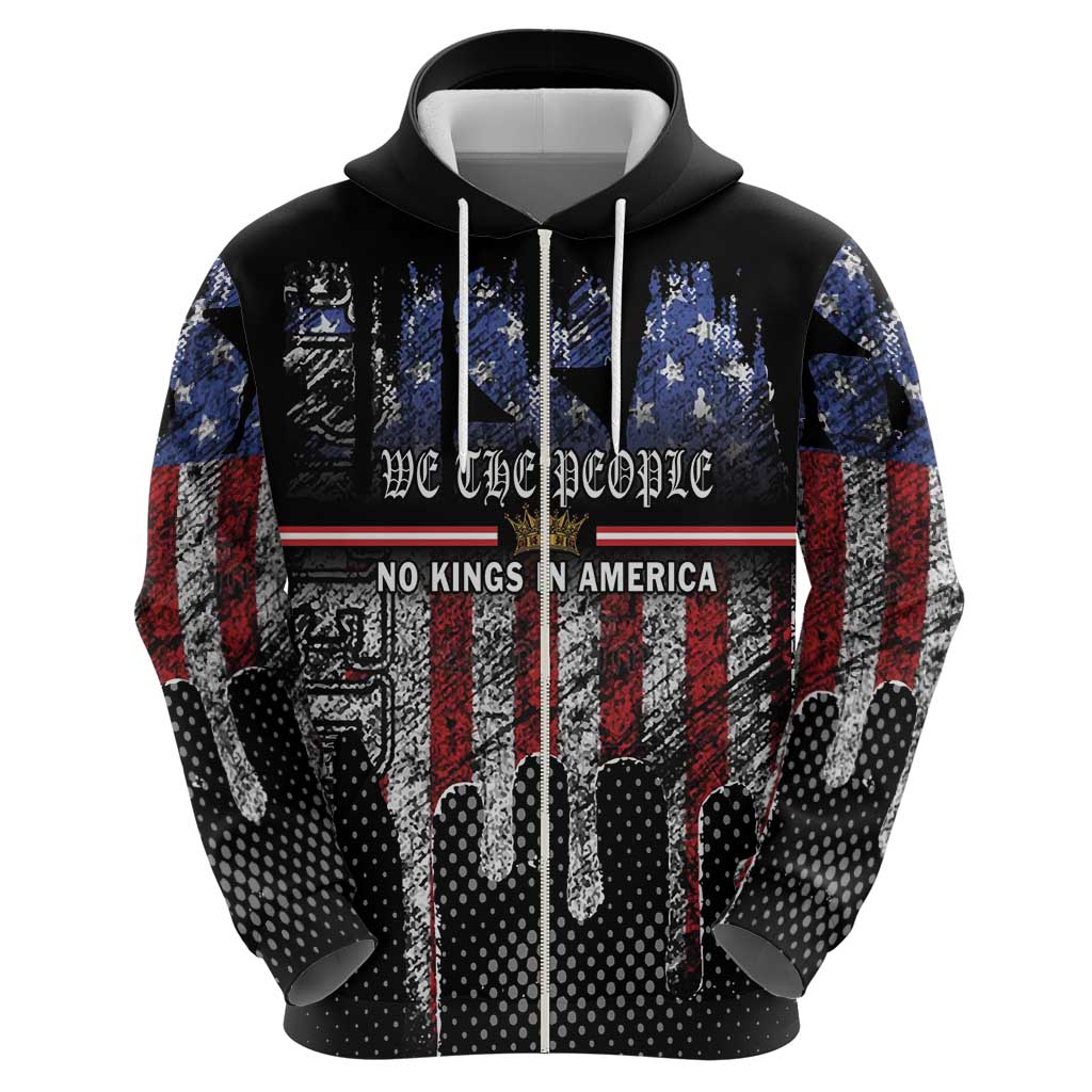 We The People Hoodie No Kings In America Since 1776 - Wonder Print Shop