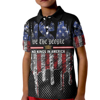 We The People Kid Polo Shirt No Kings In America Since 1776 - Wonder Print Shop