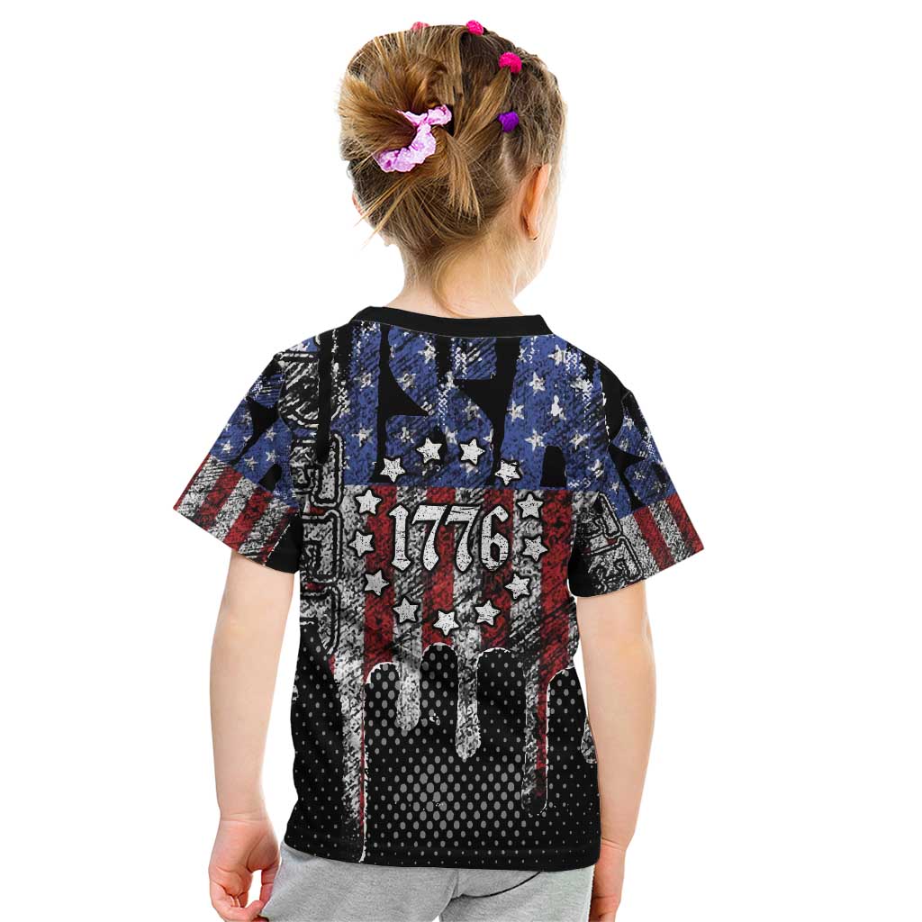 We The People Kid T Shirt No Kings In America Since 1776 - Wonder Print Shop