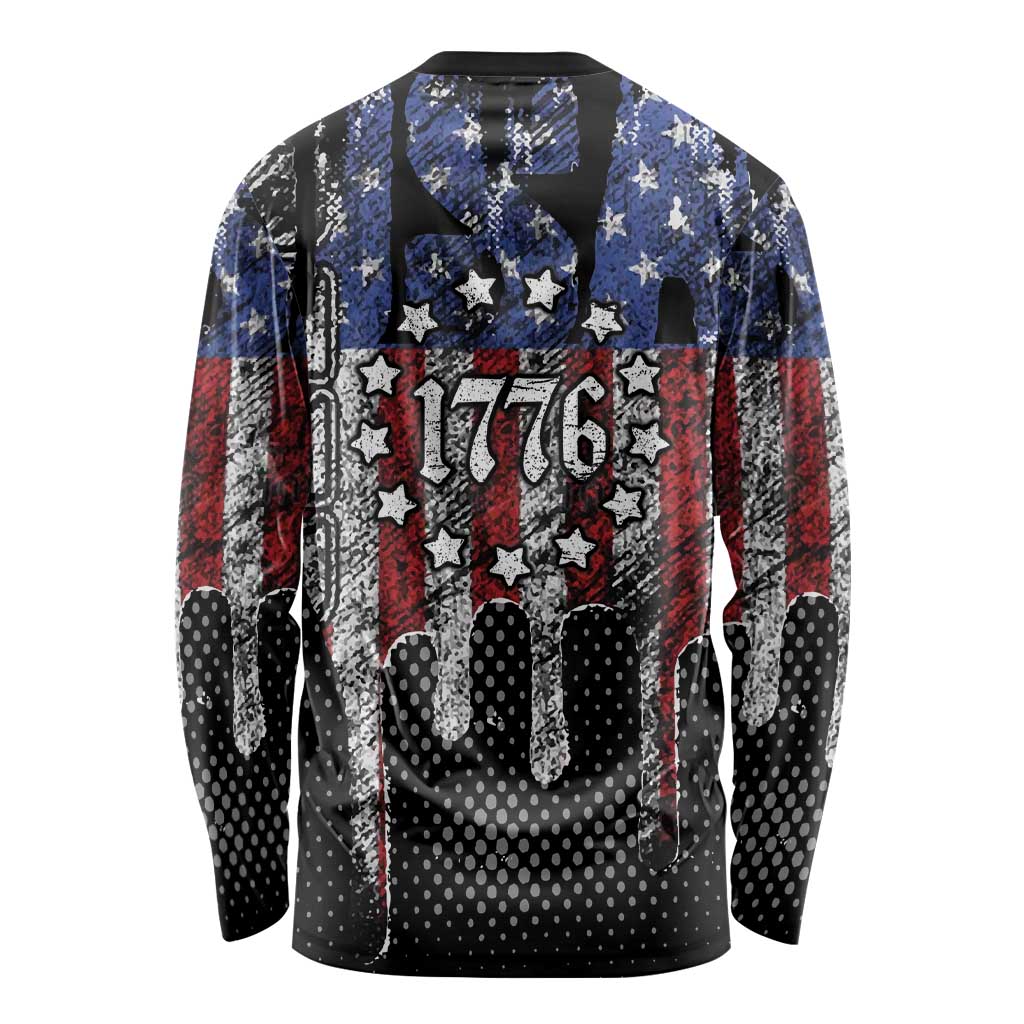 We The People Long Sleeve Shirt No Kings In America Since 1776 - Wonder Print Shop