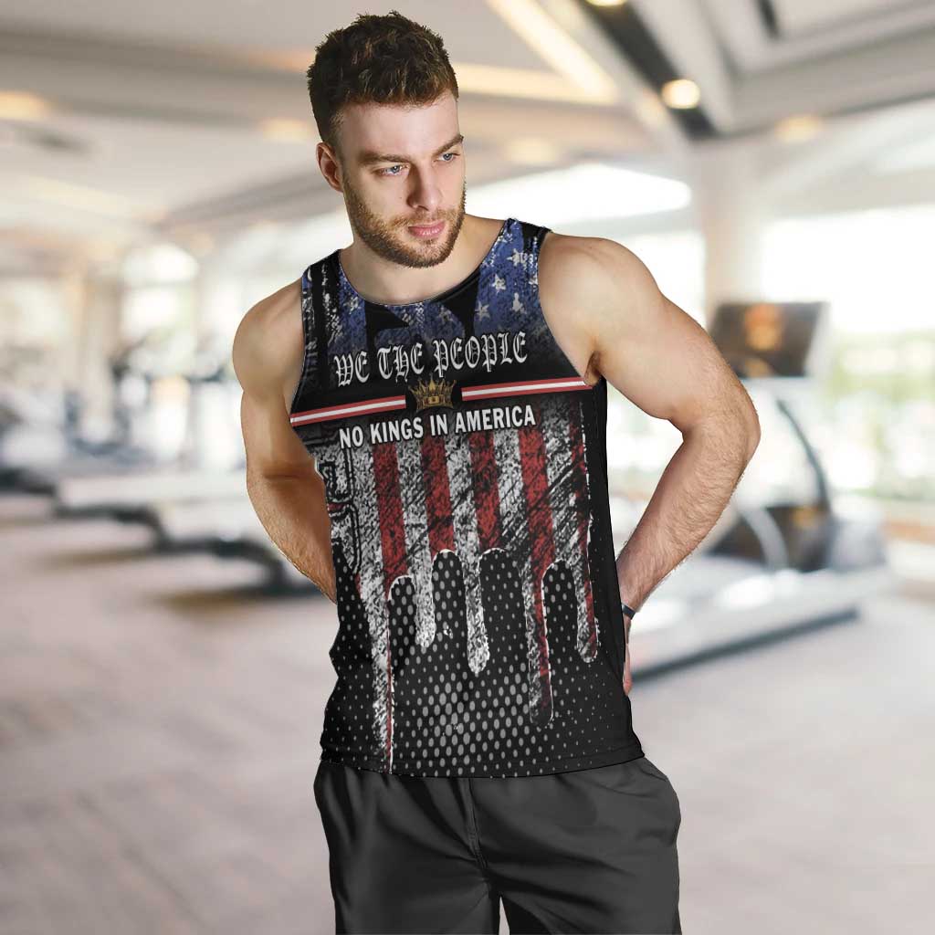 We The People Men Tank Top No Kings In America Since 1776 - Wonder Print Shop