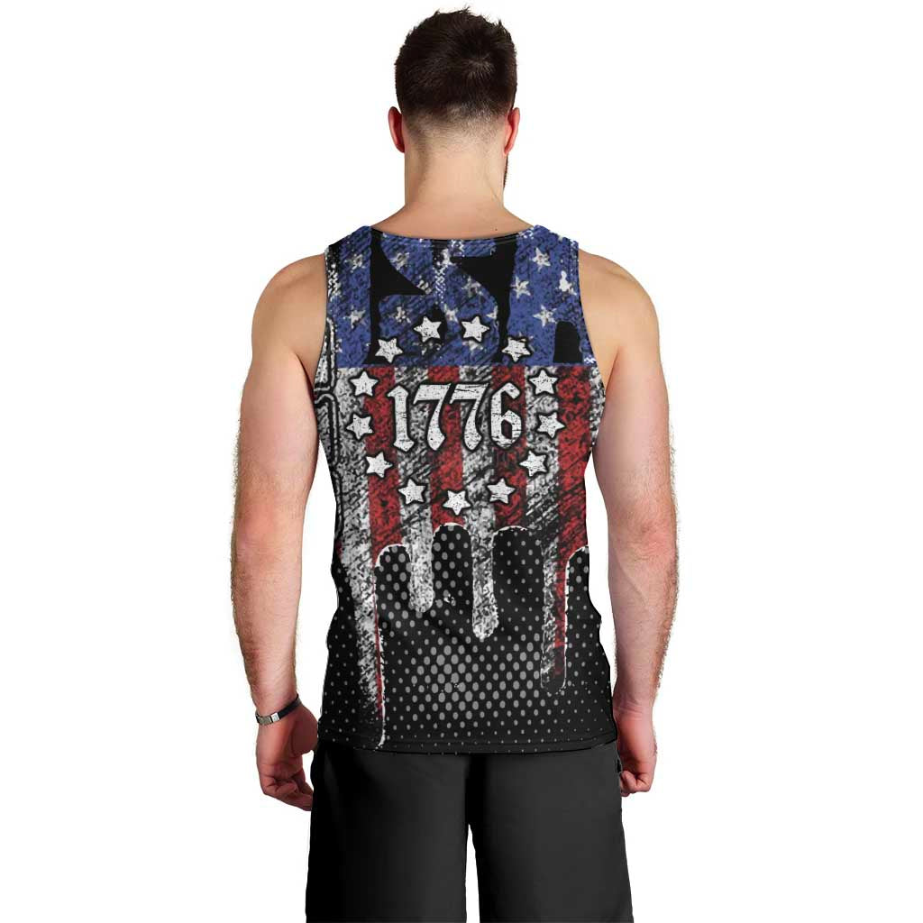 We The People Men Tank Top No Kings In America Since 1776 - Wonder Print Shop