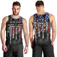 We The People Men Tank Top No Kings In America Since 1776 - Wonder Print Shop