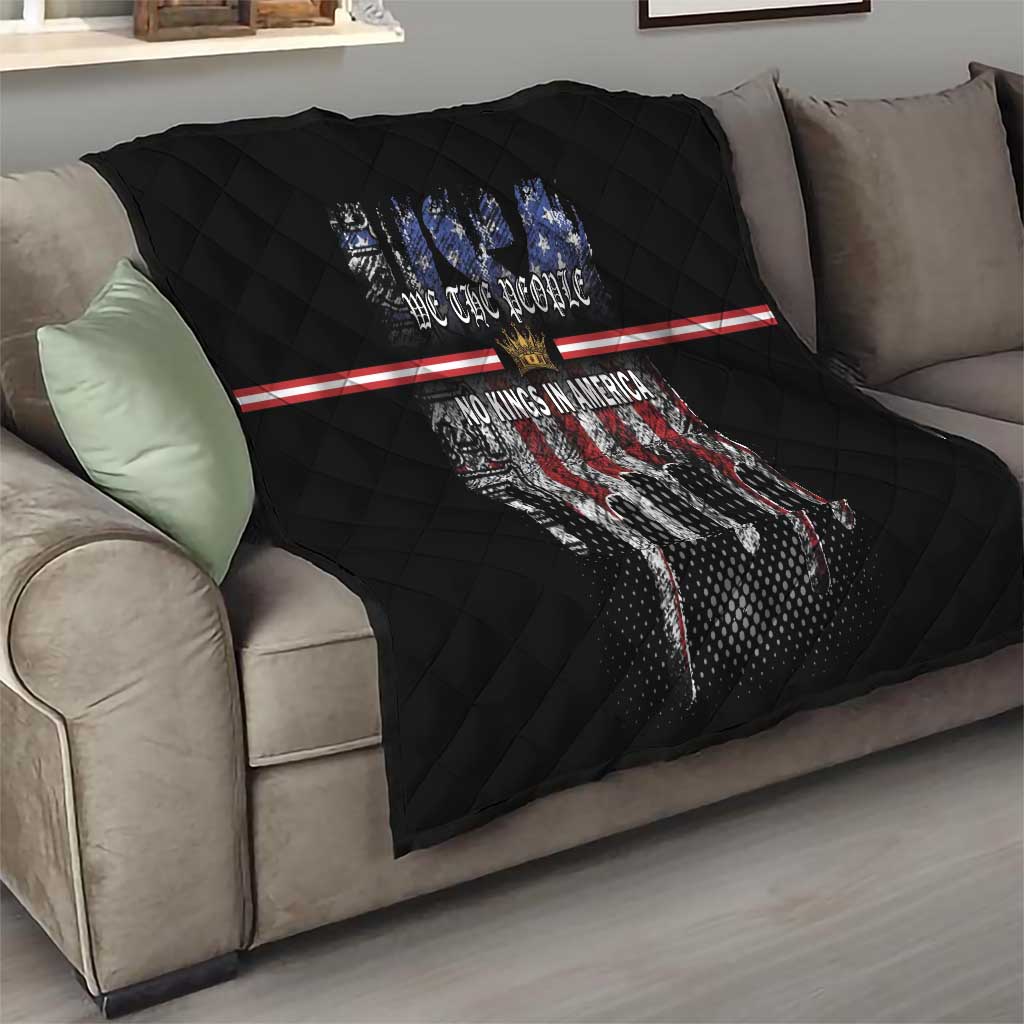 We The People Quilt No Kings In America Since 1776 - Wonder Print Shop